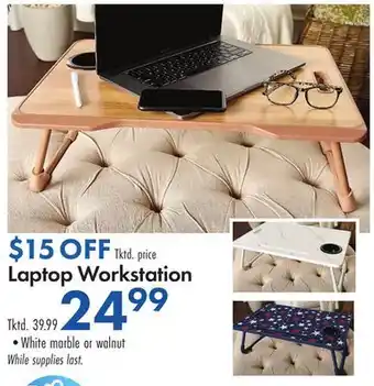 Boscov's Laptop Workstation offer