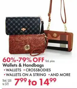 Boscov's Wallets & Handbags offer