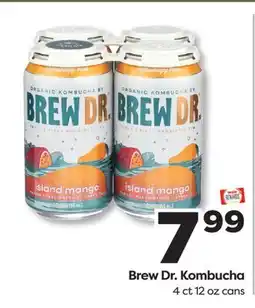 Weis Markets Brew Dr. Kombucha offer