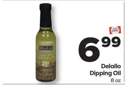 Weis Markets Delallo Dipping Oil offer