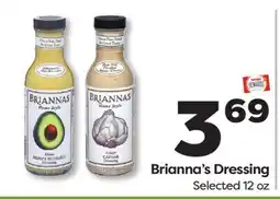 Weis Markets Brianna's Dressing offer
