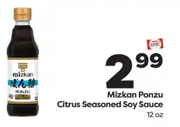 Weis Markets Mizkan Ponzu Citrus Seasoned Soy Sauce offer