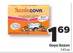 Weis Markets Goya Sazon offer