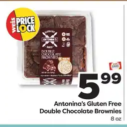 Weis Markets Antonina's Gluten Free Double Chocolate Brownies offer