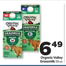 Weis Markets Organic Valley Grassmilk offer