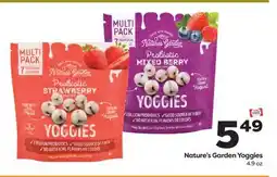 Weis Markets Nature's Garden Yoggies offer