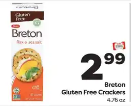 Weis Markets Breton Gluten Free Crackers offer