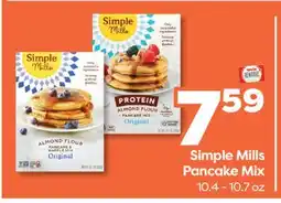 Weis Markets Simple Mills Pancake Mix offer