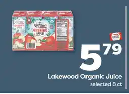 Weis Markets Lakewood Organic Juice offer