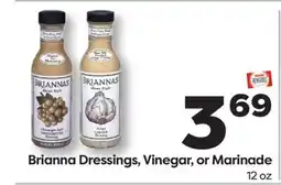 Weis Markets Brianna Dressings, Vinegar, or Marinade offer
