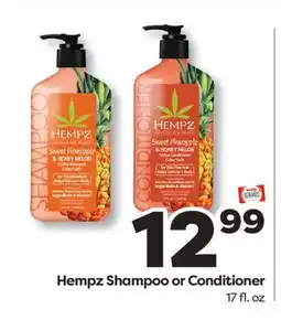 Weis Markets Hempz Shampoo or Conditioner offer