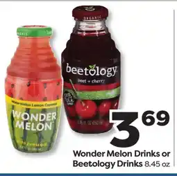 Weis Markets Wonder Melon Drinks or Beetology Drinks offer
