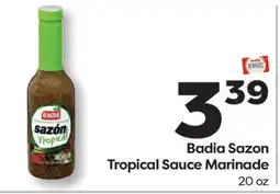 Weis Markets Badia Sazon Tropical Sauce Marinade offer