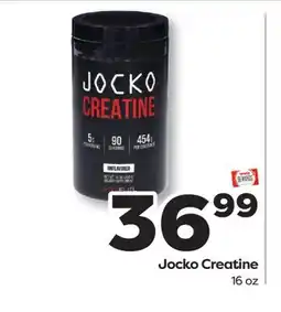 Weis Markets Jocko Creatine offer