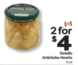 Weis Markets Delallo Artichoke Hearts offer