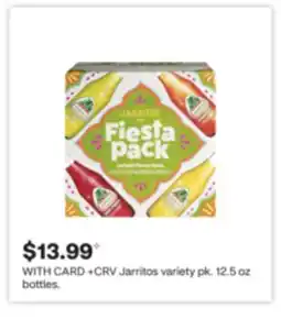 CVS Jarritos variety pk. 12.5 oz bottles offer