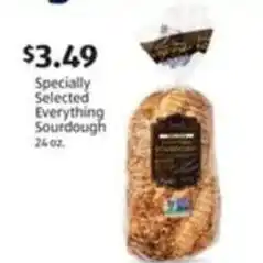 Aldi Specially selected everything sourdough offer