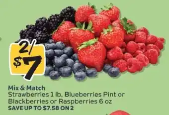 Winn Dixie Mix & Match Berries offer