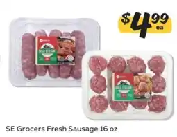 Winn Dixie SE Grocers Fresh Sausage 16 oz offer