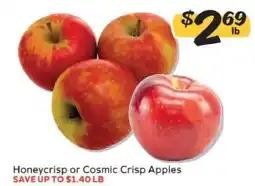 Winn Dixie Honeycrisp or Cosmic Crisp Apples offer
