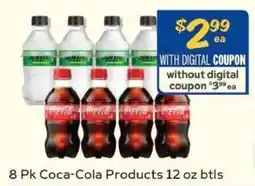 Winn Dixie 8 Pk Coca-Cola Products offer