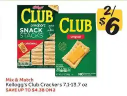 Winn Dixie Kellogg's Club Crackers offer