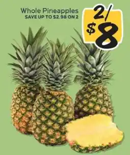 Winn Dixie Whole Pineapples offer