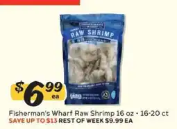 Winn Dixie Fisherman's Wharf Raw Shrimp offer