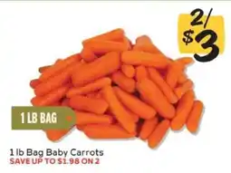 Winn Dixie 1 lb Bag Baby Carrots offer