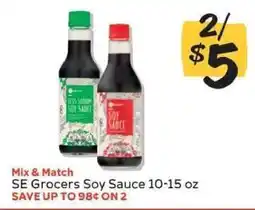 Winn Dixie SE Grocers Soy Sauce offer