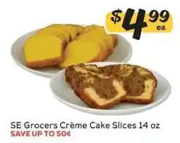 Winn Dixie SE Grocers Crème Cake Slices offer