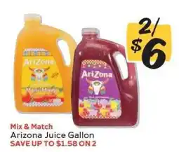 Winn Dixie Arizona Juice Gallon offer