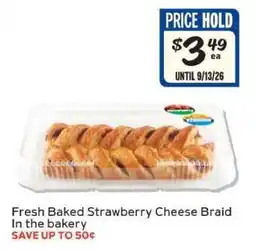 Winn Dixie Fresh Baked Strawberry Cheese Braid offer