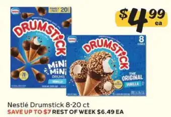 Winn Dixie Nestlé Drumstick 8-20 ct offer