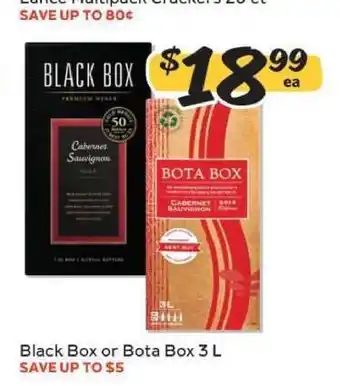 Winn Dixie Black Box or Bota Box 3 L offer