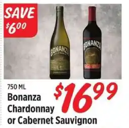 Rouses Bonanza Chardonnay or Cabernet Sauvignon offer