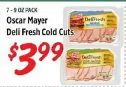 Rouses Oscar Mayer Deli Fresh Cold Cuts offer