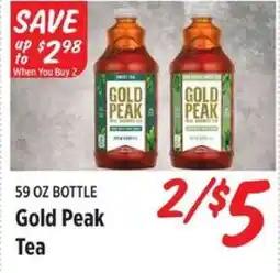 Rouses Gold Peak Tea offer