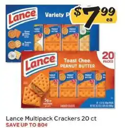 Winn Dixie Lance Multipack Crackers 20 ct offer