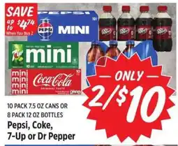 Rouses Pepsi, Coke, 7-Up or Dr Pepper offer