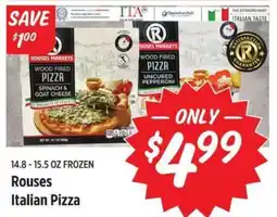 Rouses Rouses Italian Pizza offer
