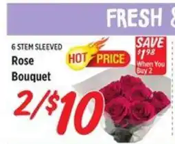 Rouses Rose Bouquet offer