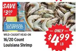 Rouses Louisiana Shrimp offer