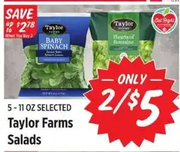 Rouses Taylor Farms Salads offer