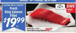 Rouses ALASKA WILD-CAUGHT Fresh King Salmon Fillet offer