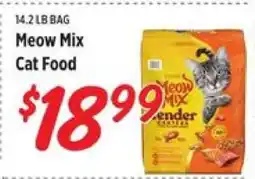 Rouses Meow Mix Cat Food offer