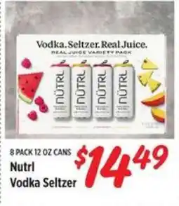 Rouses NÜTRL vodka seltzer offer