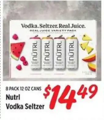 Rouses NÜTRL vodka seltzer offer