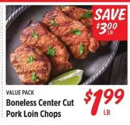 Rouses Boneless Center Cut Pork Loin Chops offer