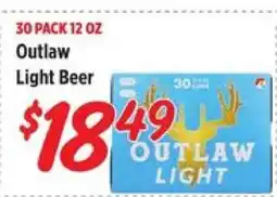 Rouses Outlaw Light Beer offer